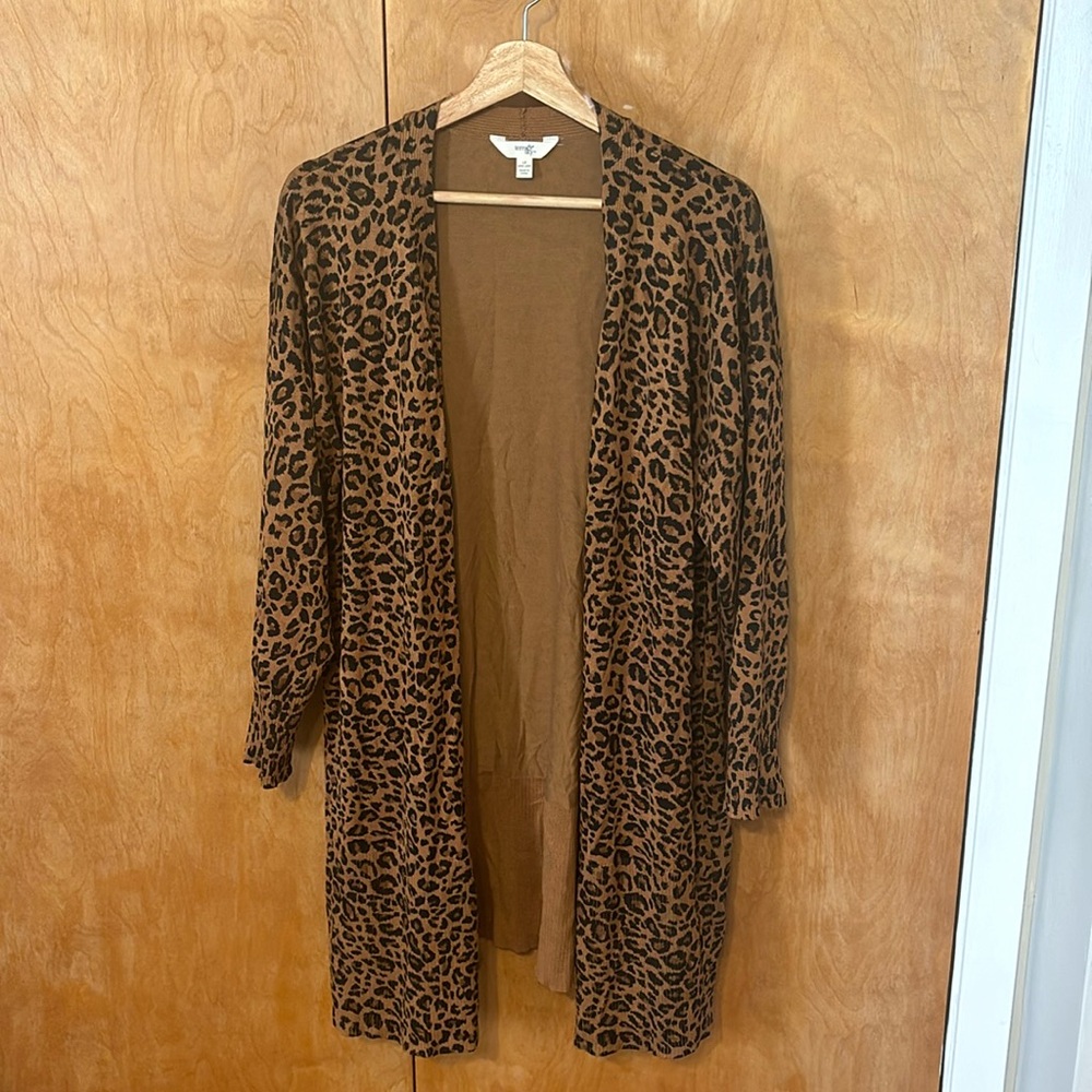 Cheetah cardigan